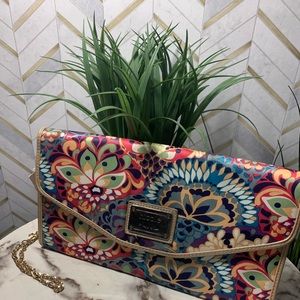 Floral Clutch Crossbody